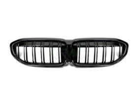 Brand: BMW 3 Series G20 330i M340i Gloss Black Double Slat Grilles