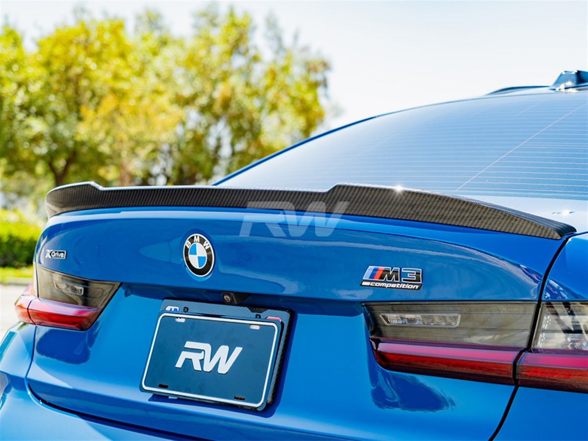 Brand: BMW 3 Series G20 G80 CS Style Carbon Fiber Trunk Spoiler
