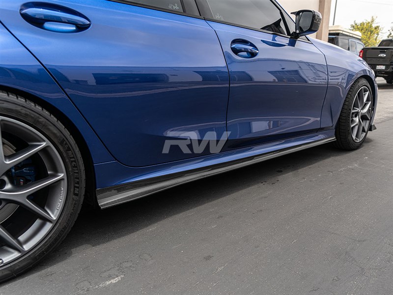 Brand: BMW 3 Series G20 K Style Carbon Side Skirt Extensions