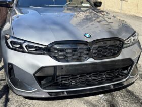 Brand: BMW 3 Series G20 LCI Carbon Fiber Front Bumper Trim