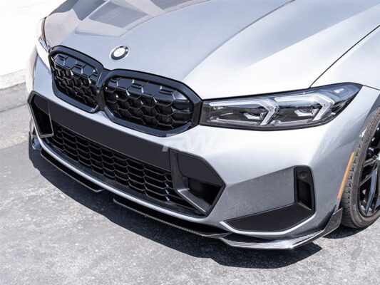 RW Carbon BMW 3 Series G20 LCI Carbon Fiber Performance Style Front Lip