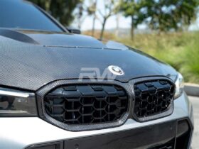 RW Carbon BMW 3 Series G20 LCI Diamond Carbon Fiber Grille