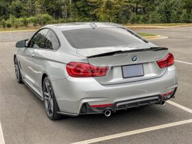 Brand: BMW 4 Series F32 F33 Carbon Fiber Rear Bumper Splitters