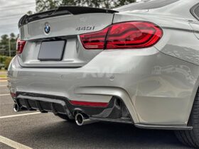 Brand: BMW 4 Series F32 F33 Carbon Fiber Rear Bumper Splitters