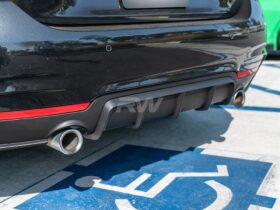Brand: BMW 4 Series F32 F33 F36 Performance Style Black Diffuser