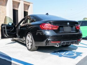 Brand: BMW 4 Series F32 F33 F36 Performance Style Black Diffuser