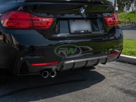 Brand: BMW 4 Series F32 F33 F36 Performance Style CF Diffuser