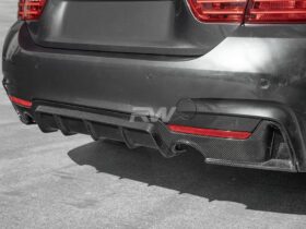 Brand: BMW 4 Series F32 F33 F36 Performance Style CF Diffuser