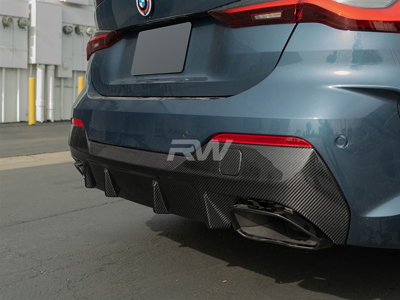 Brand: BMW 4 Series G22/G23 4 Series Carbon Fiber Diffuser