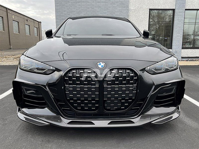 Brand: BMW 4 Series G22 G23 Carbon Fiber Front Duct Trims