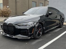Brand: BMW 4 Series G22 G23 Carbon Fiber Front Duct Trims