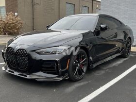 Brand: BMW 4 Series G22 G23 Carbon Fiber Front Duct Trims