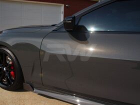 Brand: BMW 4 Series G22 G23 DTM Carbon Fiber Side Skirt Extensions