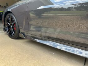 Brand: BMW 4 Series G22 G23 DTM Carbon Fiber Side Skirt Extensions