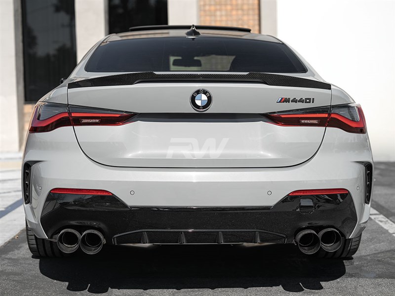 Brand: BMW 4 Series G22 G82 Coupe M4 Style CF Trunk Spoiler