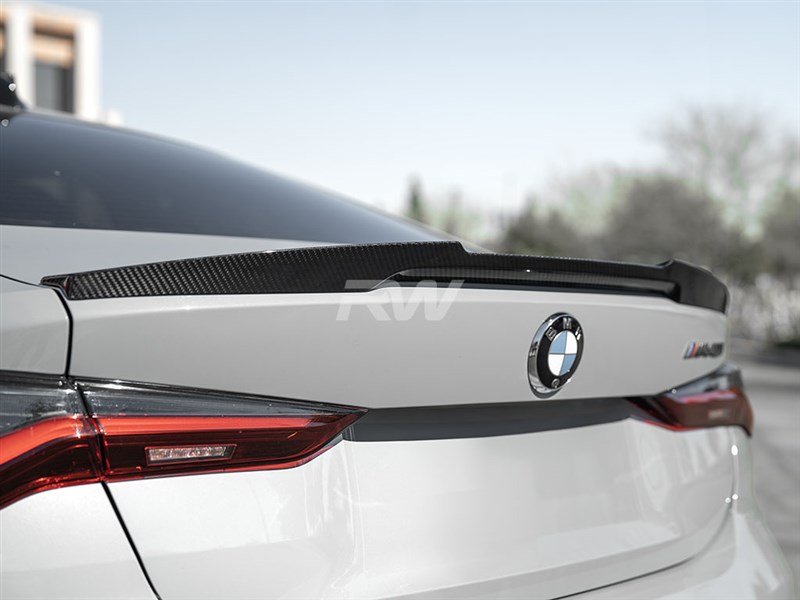 Brand: BMW 4 Series G22 G82 Coupe M4 Style CF Trunk Spoiler