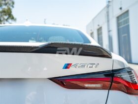 Brand: BMW 4 Series G22 G82 DTM Carbon Fiber Trunk Spoiler