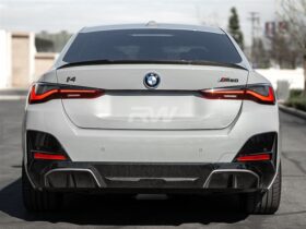 Brand: BMW 4 Series G26 4 Series / i4 Carbon Fiber DTM Trunk Spoiler