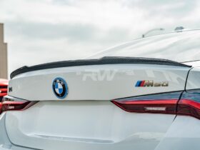 Brand: BMW 4 Series G26 4 Series / i4 Carbon Fiber DTM Trunk Spoiler