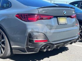Brand: BMW 4 Series G26 4 Series i4 Carbon Fiber Rear Trims