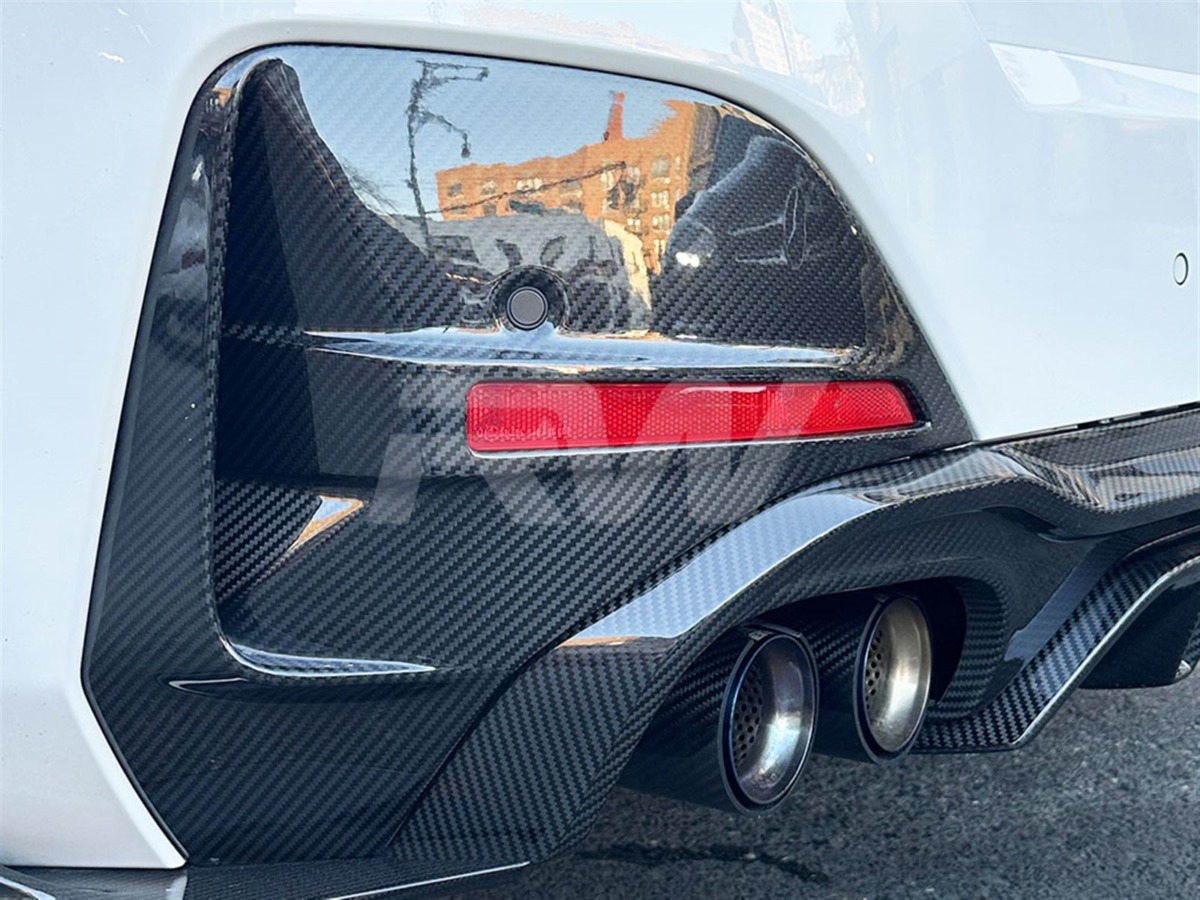Brand: BMW 4 Series G26 4 Series i4 Carbon Fiber Rear Trims