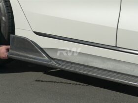 Brand: BMW 4 Series G26 DTM Carbon Fiber Side Skirt Extensions