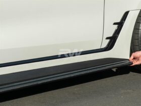 Brand: BMW 4 Series G26 DTM Carbon Fiber Side Skirt Extensions