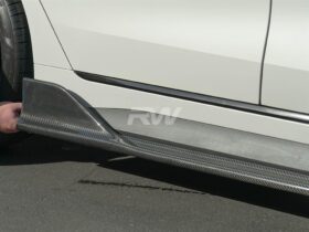 Brand: BMW 4 Series G26 DTM Carbon Fiber Side Skirt Extensions