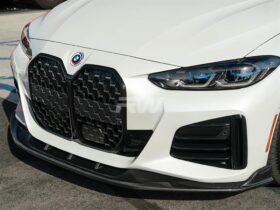 Brand: BMW 4 Series G26 / i4 DTM Carbon Fiber Front Lip Spoiler