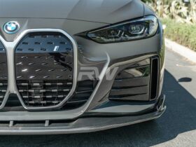 Brand: BMW 4 Series G26 / i4 DTM Carbon Fiber Front Lip Spoiler