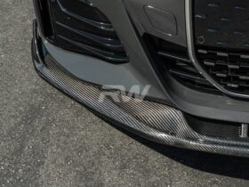 Brand: BMW 4 Series G26 / i4 DTM Carbon Fiber Front Lip Spoiler