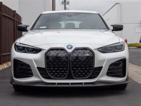 Brand: BMW 4 Series G26 / i4 DTM Carbon Fiber Front Lip Spoiler