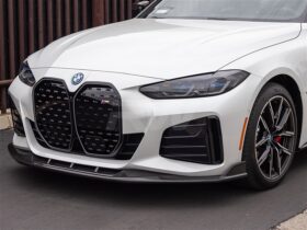 Brand: BMW 4 Series G26 / i4 DTM Carbon Fiber Front Lip Spoiler