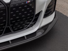 Brand: BMW 4 Series G26 / i4 DTM Carbon Fiber Front Lip Spoiler