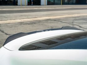Brand: BMW 4 Series G26 i4 Performance Style CF Trunk Spoiler