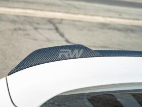 Brand: BMW 4 Series G26 i4 Performance Style CF Trunk Spoiler