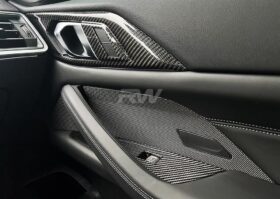 Brand: BMW 4 Series G82 G83 M4 Carbon Fiber Door Handle Trims