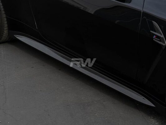 RW Carbon BMW 4 Series G82/G83 M4 OEM Style Carbon Side Skirts
