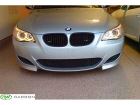Brand: BMW 5 Series E60 E61 Matte Black Kidney Grilles