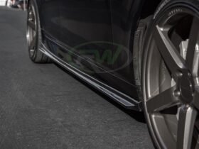 Brand: BMW 5 Series F10 F11 3D Style CF Side Skirt Extensions