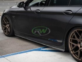 Brand: BMW 5 Series F10 F11 3D Style CF Side Skirt Extensions