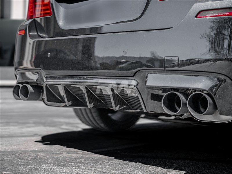 Brand: BMW 5 Series F10 M5 Type I Carbon Fiber Center Diffuser