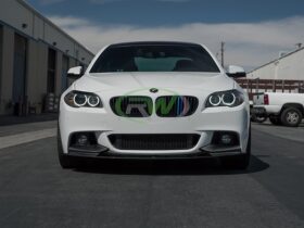 Brand: BMW 5 Series F10 Performance Style CF Front Lip Spoiler
