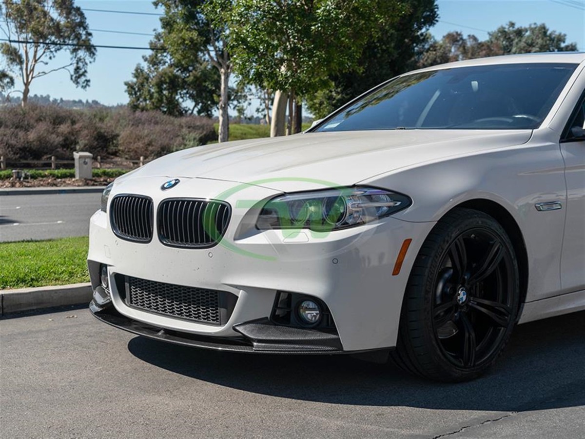 Brand: BMW 5 Series F10 Performance Style CF Front Lip Spoiler