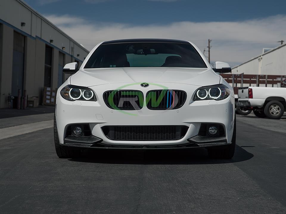 Brand: BMW 5 Series F10 Performance Style CF Front Lip Spoiler