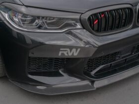 RW Carbon BMW 5 Series F90 M5 Carbon Fiber Upper Bumper S...