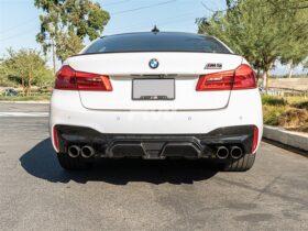 Brand: BMW 5 Series F90 M5 CS Style Carbon Fiber Diffuser