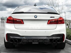 Brand: BMW 5 Series F90 M5 DTM+ Carbon Fiber Rear Diffuser