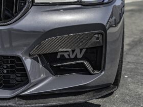 RW Carbon BMW 5 Series F90 M5 LCI Carbon Fiber Duct Trims
