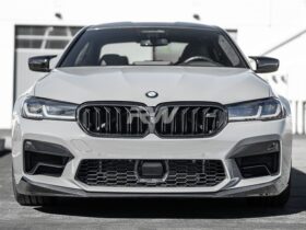Brand: BMW 5 Series F90 M5 LCI Performance Style V1 CF Front Lip